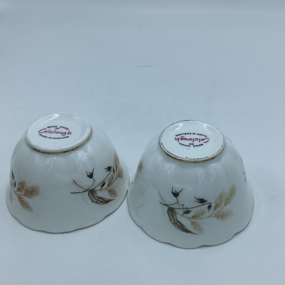 Two Colclough English Bone China  Small Bowls with Wheat Design - Picture 9 of 11